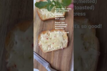 Egg-Tuna Sandwich #yummy  #healthy  #sandwich #eggsandwich #tunasandwich #easyrecipe