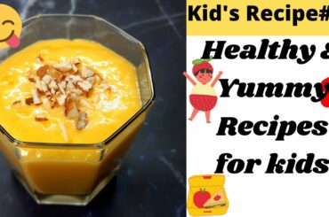 Mango Lassi | Healthy drinks for kids | Tiffin Triangle #shorts #tiffintriangle