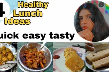 4 Quick & Healthy Lunch Ideas (vegetarian) | @The Aditi's World