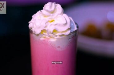 The Healthy Strawberry Milkshake Recipe ( studio me 22)