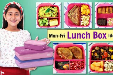 Monday To Friday LUNCH BOX Recipes | Kids Special l CookWithNisha