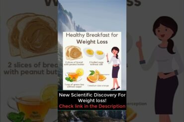 Healthy Breakfast For Weight loss .. [Get Slim and Burn Belly Fat] #shorts
