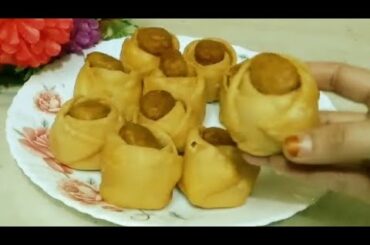 Rose Roll up Aloo Samosa - Rose Aloo Samosa Recipe - Roll Samosa - Samosa Recipe -Farah With Kitchen