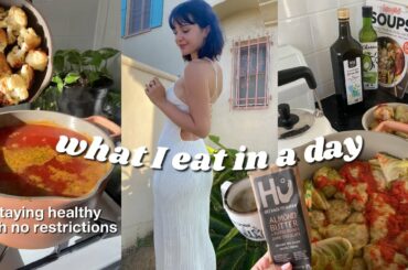 what i eat in a day | staying healthy & no restriction (eating ukrainian meals & recipes)