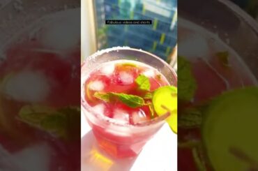 6 healthy summer drinks || Summer weight loss recipes #shorts #summerdrink #weightloss #drinks