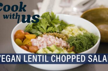 Gut-Healthy Lentil Chopped Salad Recipe | Cook With Us | Well+Good