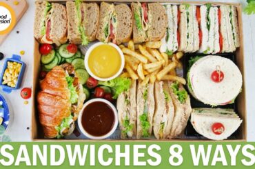 Sandwiches 8 Ways By Food Fusion (Ramazan Special)