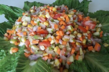 Healthy salad recipe/sweet corn salad