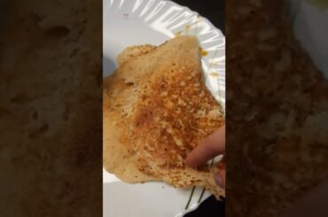 Urad dal dosa with Coconut Chutney .Weight loss recipe  low calorie meal #shorts #weightloss #pcos