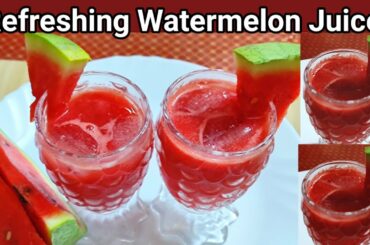 Watermelon Juice Recipe / Iftar Recipe 2022 / Ramzan Special Recipes / Healthy Summer Drink