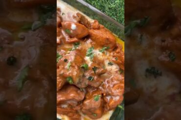 #butterchicken is very delicious and goes well with plain rice or Ruti! #homemade #stayhome