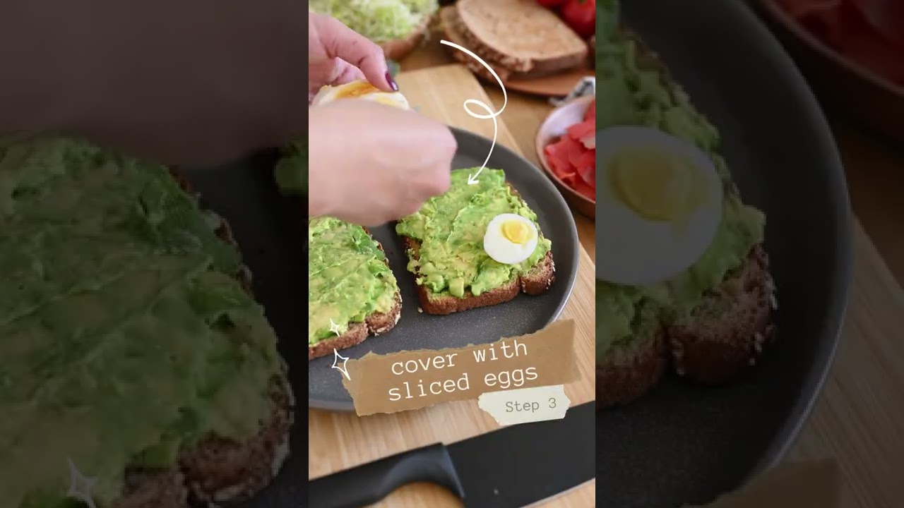 HEALTHY AND PROTECTIVE AVOCADO AND EGG TOAST – #Shorts HEALTHY AND PROTECTIVE AVOCADO AND EGG TOAST - #Shorts