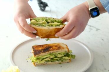 Healthy and Delicious Green Sandwich Recipe