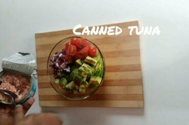 Healthy Salad Recipe For Weight Loss #cannedtunarecipe|Slindile Mlindy