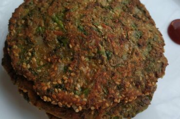 Instant healthy breakfast/dinner recipe indian vegetarian/gluten free/weight loss, using bajra flour