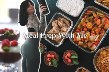 MEAL PREP WITH ME - Healthy meal prep for people who hate salad