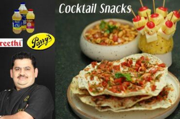 Venkatesh Bhat makes Cocktail Snacks | Easy recipes