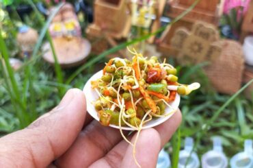 Sprouts Salad Recipe || Healthy Salad Recipe || Little Kitchen Cooking Video