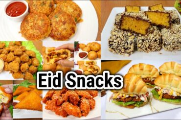 7 Quick & Tasty Eid Snacks Recipes | Eid Snacks Ideas Recipe | Eid Special Recipes 2022 | Eid Snacks
