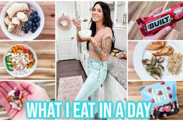 *NEW*  WHAT I EAT IN A DAY | healthy & easy meals!