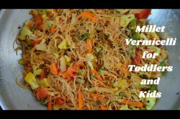Millet Vermicelli for Toddlers and Kids | Quick healthy Breakfast Recipe for Kids | Odia