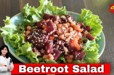 Beetroot Salad - 5 Minute Healthy Salad by Rachna Ganjoo