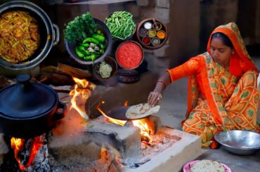 Guvar Dhokli ||  Healthy Lunch Food Cooking In Indian Village || Lunch Cooking In Village