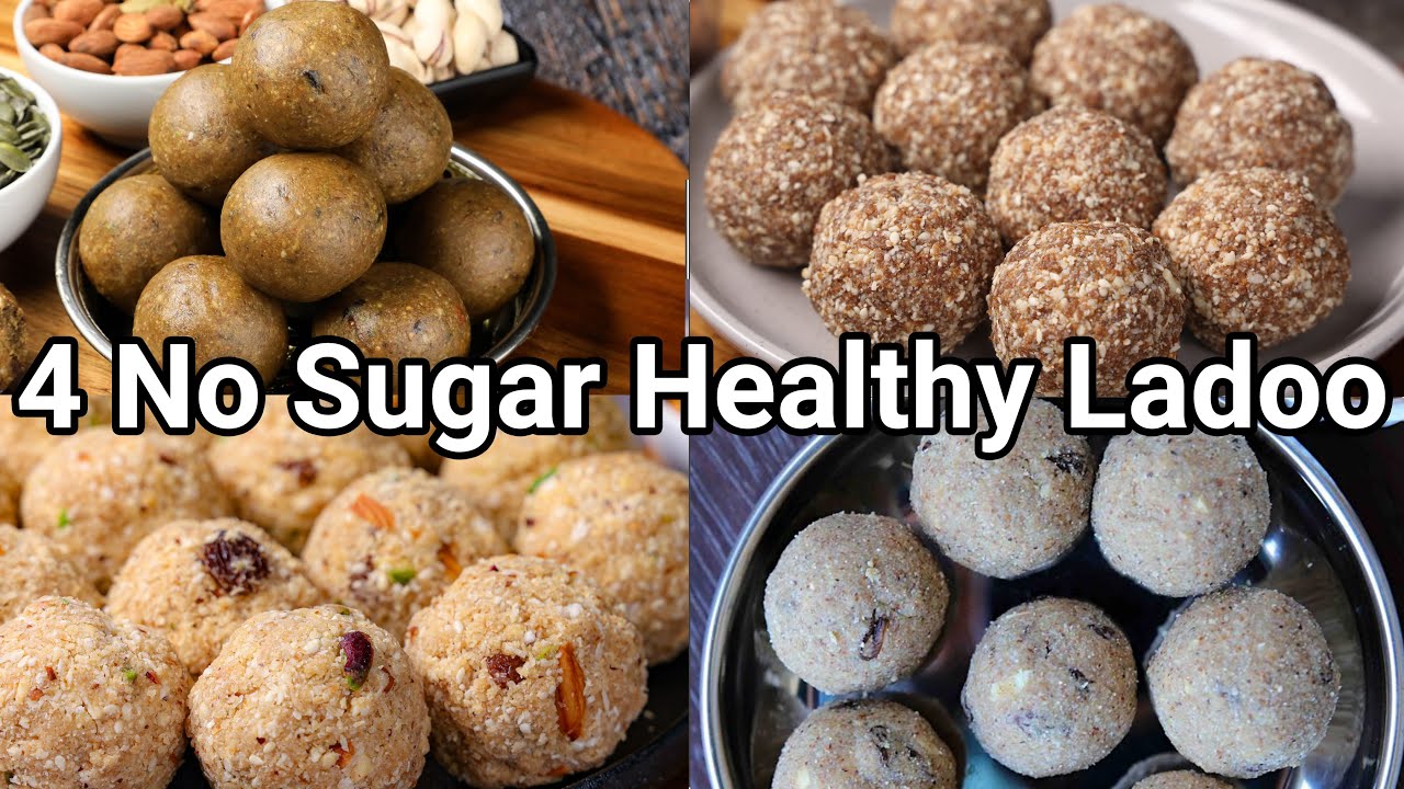 No Sugar Healthy Ladoo Recipes – Protein & Nutrient Rich | Healthy Weight Loss Laddu Recipes No Sugar Healthy Ladoo Recipes - Protein & Nutrient Rich | Healthy Weight Loss Laddu Recipes