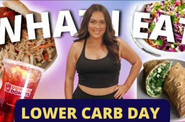 WHAT I EAT IN A DAY LOWER CARB / HEALTHY & REALISTIC MEALS FOR WEIGHTLOSS / DANIELA DIARIES