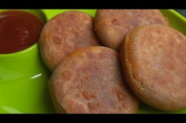 PALAK ALOO WHEAT TIKKI RECIPE | PATIS RECIPE | HEALTHY SNACK IN LESS OIL