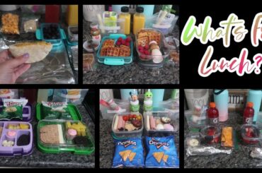 What’s in THEIR Lunchboxes? Quick & Easy Lunches!