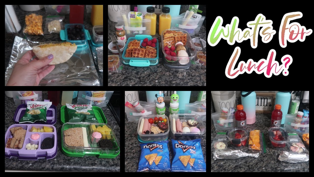 What’s in THEIR Lunchboxes? Quick & Easy Lunches! What’s in THEIR Lunchboxes? Quick & Easy Lunches!