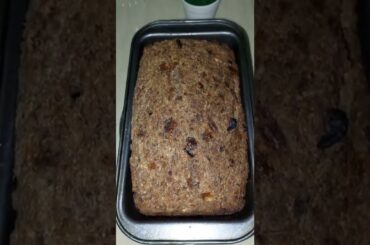 Healthy Banana Oatmeal bread #shorts