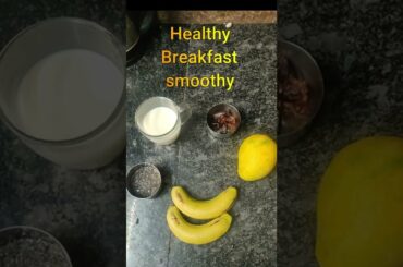 healthy breakfast smoothie recipe #shorts