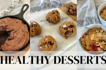 Healthy Dessert Recipes that taste GOOD! Gluten free desserts