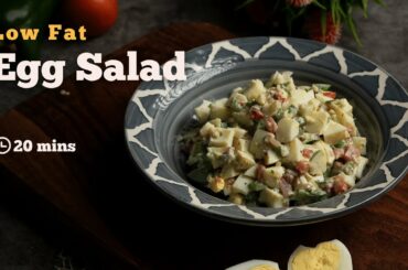 Healthy Low-Fat Egg Salad Recipe | Easy and Quick Weight Loss Recipe | Cookd