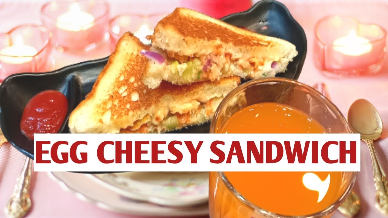 Egg Cheesy Sandwich Recipe I Egg Cheesy Sandwich on Tawa in Summer I Egg Cheesy Sandwich Recipe I Egg Cheesy Sandwich on Tawa in Summer I