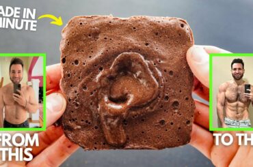 1 MINUTE GIANT Protein Brownie I Eat To Stay Lean