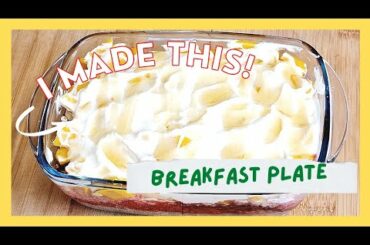 Look what I made for Breakfast // How to make A Healthy Breakfast