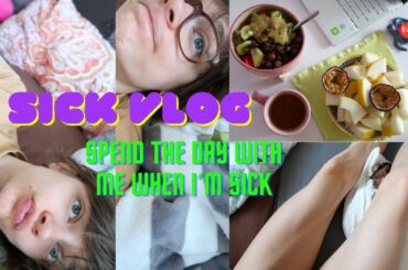 Sick Vlog - full day of eating/hanging around/ healthy recipes & open conversation