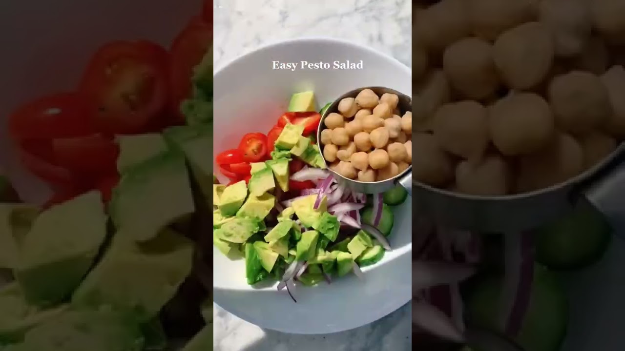 Easy Pesto Salad #shorts #recipe #healthylifestyle #healthy #quickrecipe #health #Healthy salads Easy Pesto Salad #shorts #recipe #healthylifestyle #healthy #quickrecipe #health #Healthy salads
