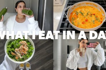 WHAT I EAT IN A DAY | Healthy & Delicious Breakfast, Lunch, Dinner, Snacks, Smoothie Recipes