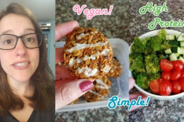 12 Years Vegan! Here's What I Eat (Easy & High-Protein) #shorts
