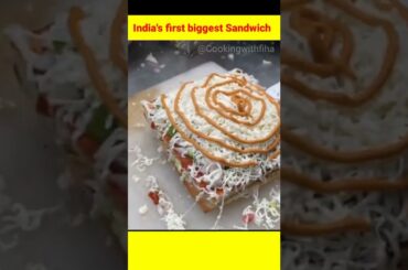 biggest sandwich recipe #biggestsandwich #hebbarskitchen #cookingwithshabana @cookingwithfiha