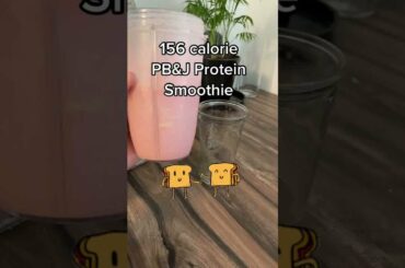 Low Calorie Protein Smoothie For Weight Loss | ONLY 156 CAL lose weight fast at home