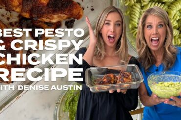 Best dinner party recipe w/ easy food prep, Cooked by Katie & Denise Austin | Healthy Hacks w/ Katie