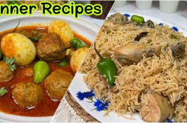Easy Dinner Recipes | Dinner Ideas | Urdu/ Hindi | 2022