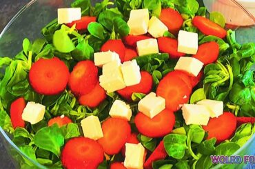 How to make healthy salad and easy recipe