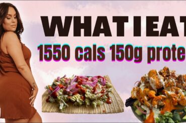 WHAT I EAT IN A DAY TO LOSE WEIGHT HEALTHY & REALISTIC MEALS / EASY HIGH VOLUME & LOW CALORIE MEALS
