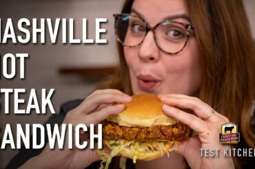 Nashville Hot STEAK Sandwich Recipe